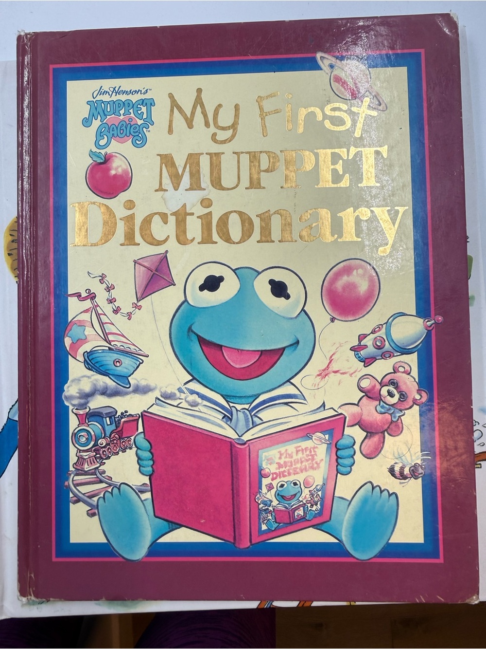Muppet babies my 1st muppet dictionary book